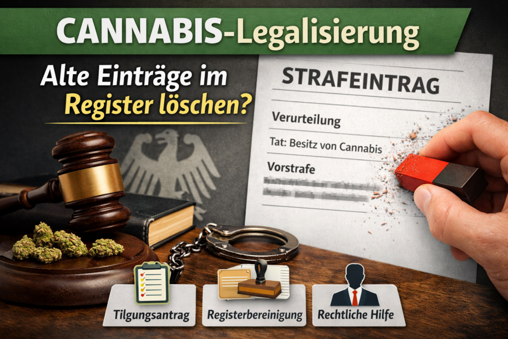 Registerbereinigung nach der Cannabis-Teillegalisierung: Was Betroffene jetzt wissen sollten