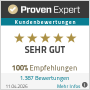 ProvenExpert-Bewertungssiegel