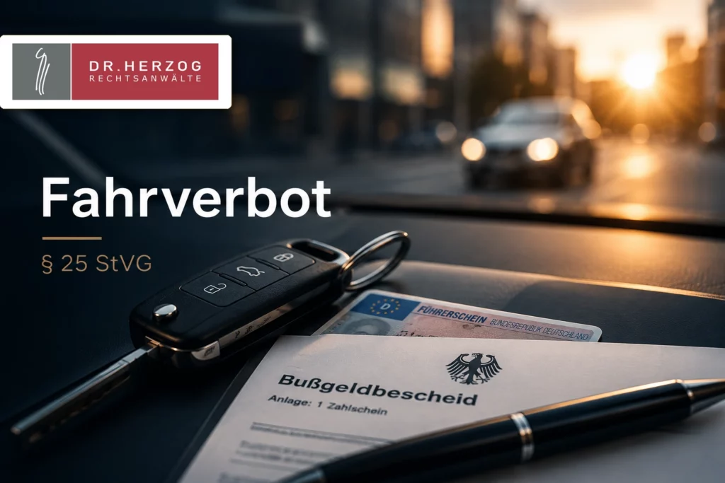 Fahrverbot antreten: Was sich zum Fahrverbot (§ 25 StVG) seit dem 01.06.2026 geändert hat